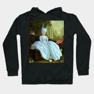 The girl blue bat 2000 - Mark Ryden Hoodie